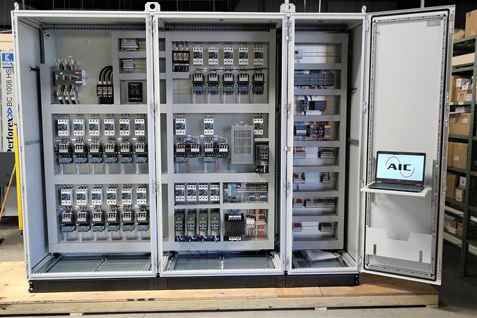 UL508A-Panel-Siemens-Motor-Starters-Siemens-24VDC-Power-Supply-Siemens-S7-1200-PLC
